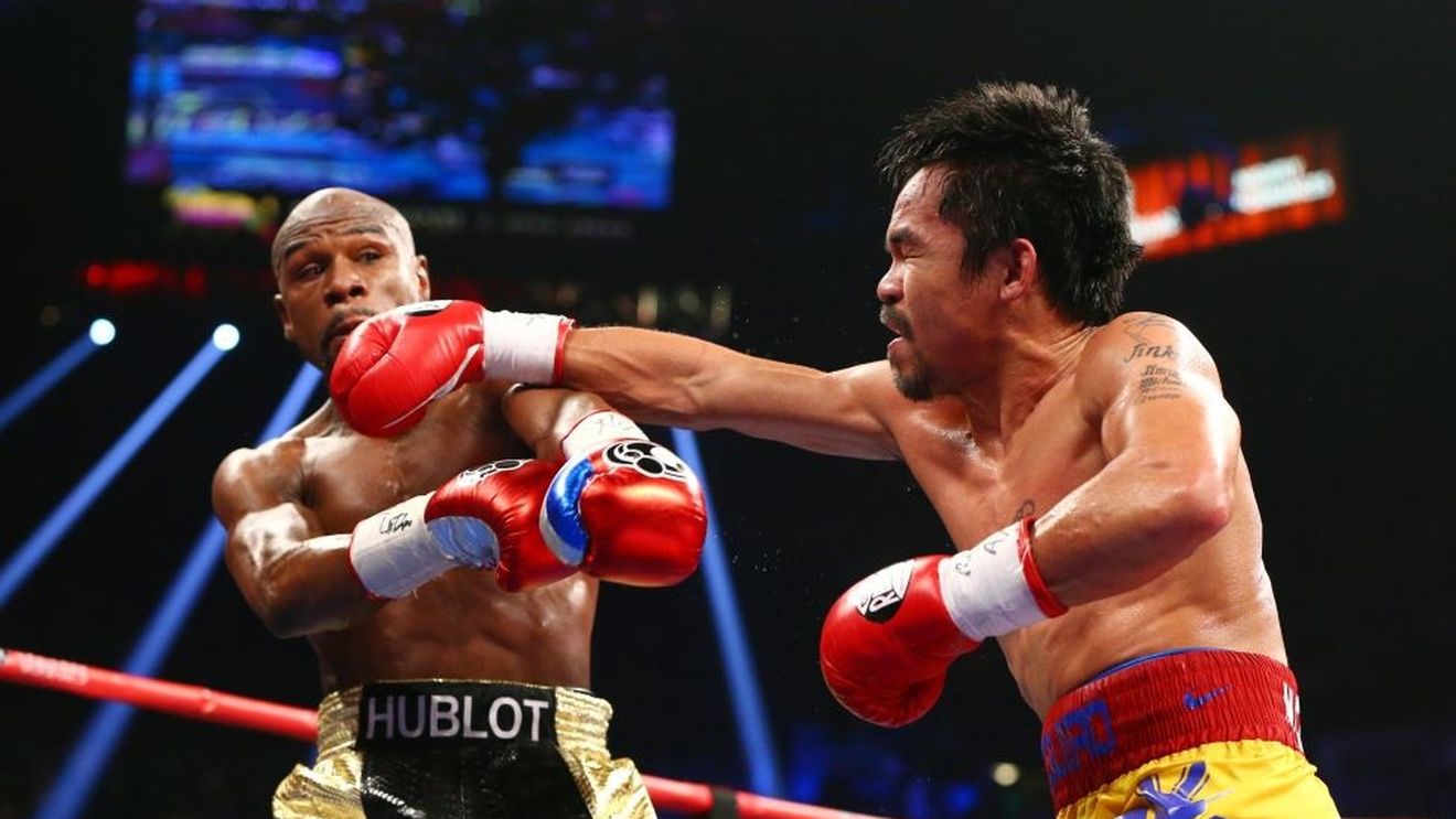 Mesajul ȘTERS de Pacquiao după victoria lui Mayweather. Marele rival al americanului a încercat o ironie, dar postarea a dispărut după meci