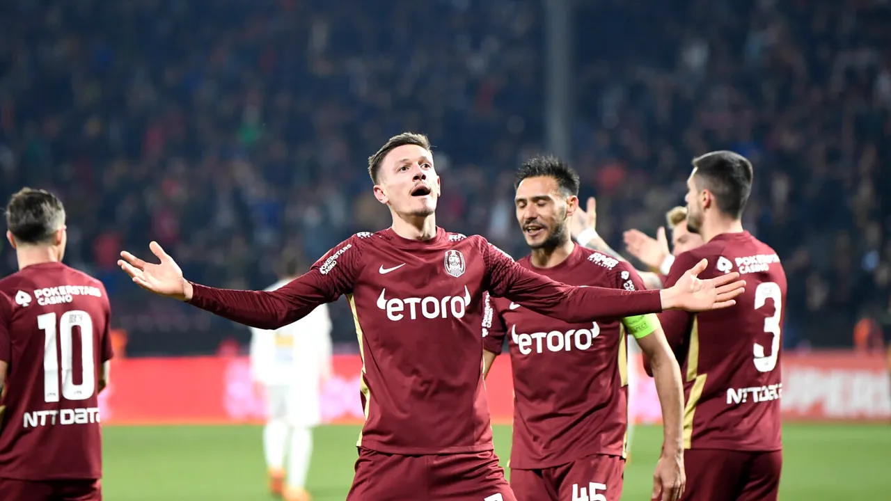 Ermal Krasniqi, gol de mare rafinament în CFR - U Cluj. Cum l-a ridiculizat pe portarul advers cu un gest tehnic rar pentru Superliga | VIDEO