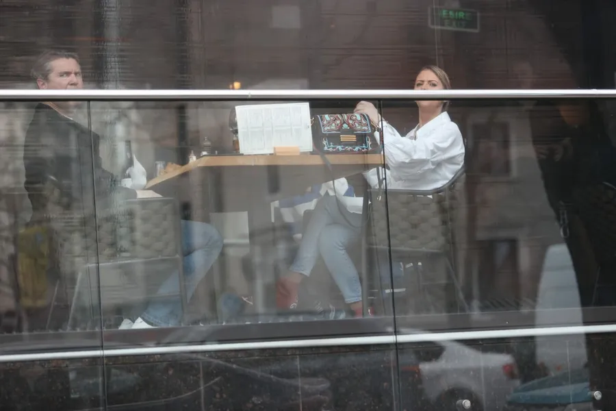 Răducioiu și actuala iubită, Andreea. sursă foto: cancan.ro