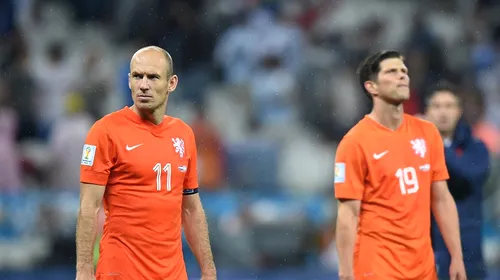Imaginea Mondialului: Reacția fiului lui Arjen Robben, după ce Olanda a pierdut semifinala cu Argentina la penalty-uri
