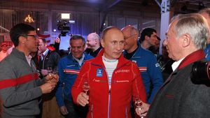 Vladimir Putin a îmbrățișat o sportivă olandeză declarată lesbiană