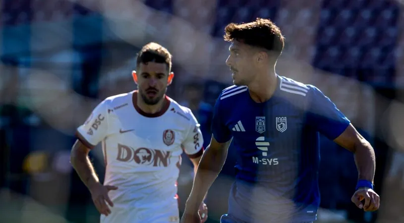 CSM Olimpia Satu Mare a pierdut amicalul cu CFR Cluj, dar a condus la pauză! Echipa lui Robert Ilyeș, aproape de un rezultat important