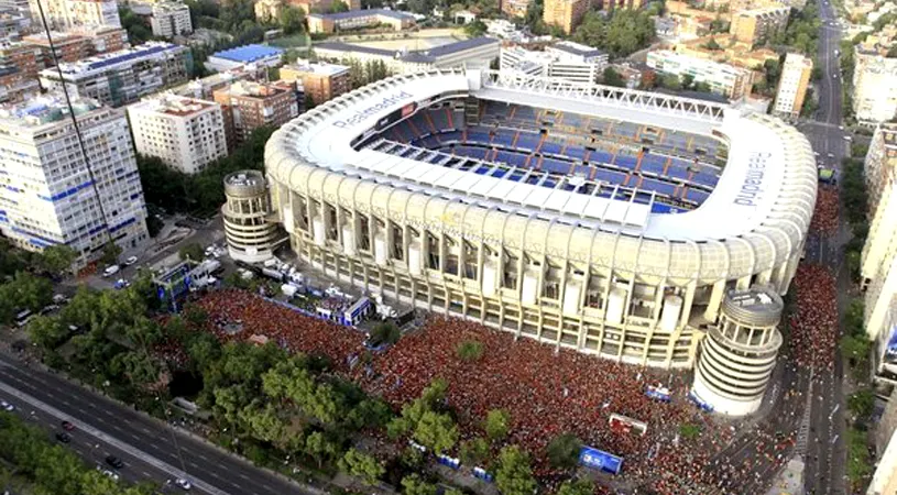500 de milioane de euro pentru ca Real Madrid să schimbe denumirea stadionului în Abu Dhabi Santiago Bernabeu