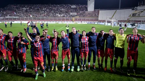 AS Tricolor – Steaua 0-1. Roș-albaștrii au câștigat împotriva echipei care completează podiumul. Academia Rapid s-a impus fără emoții cu Comprest