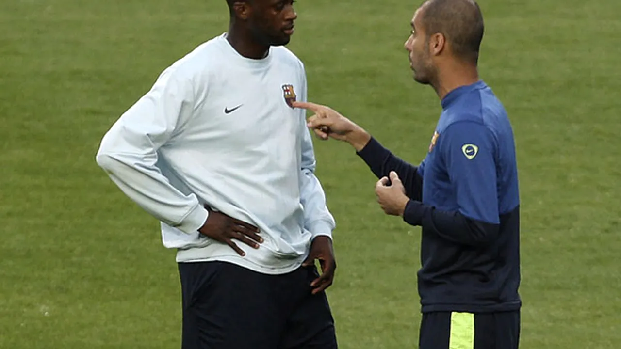 E sigur! Yaya Toure va pleca de la Barcelona: 