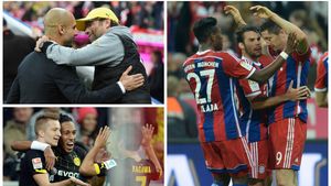 Bayern - Dortmund 2-1. Borussia a deschis scorul prin Reus, bavarezii au întors rezultatul prin Lewandowski și Robben