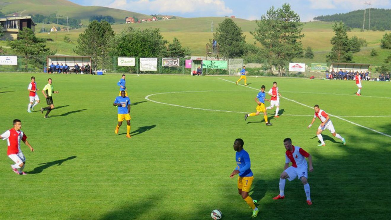 Petrolul Ploiești - Vojvodina Novi Sad, scor 0-0, într-un meci amical