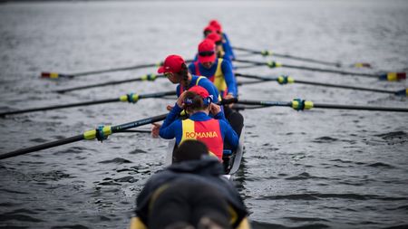 Nava Amiral a României, cea mai bună din Europa! Echipajul de 8+1 feminin a făcut o cursă de excepție la Campionatele Europene de Canotaj. Delegația tricoloră a mai obținut alte cinci medalii