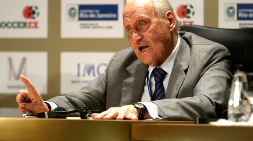 Joao Havelange, fostul președinte al FIFA, a decedat la vârsta de 100 de ani