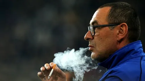 Începe agitația: pe cracă la Chelsea, Maurizio Sarri e favorit să preia AC Milan în această vară