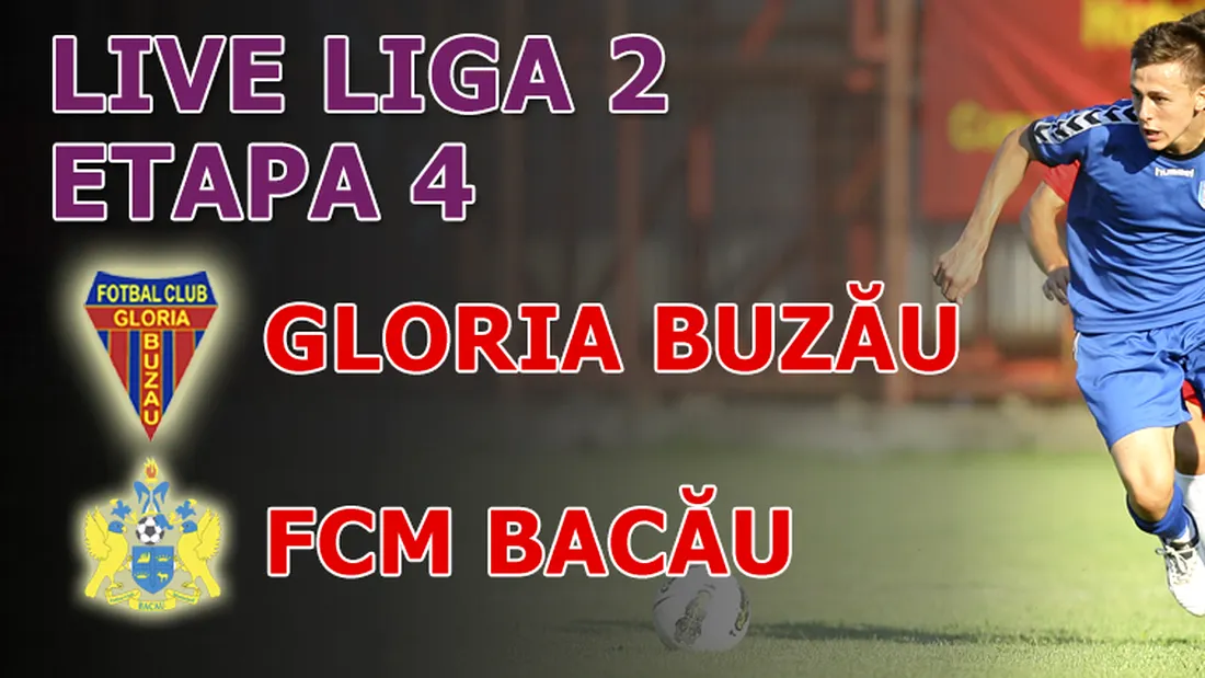 Filip a dat lovitura!** Gloria Buzău - FCM Bacău 1-0