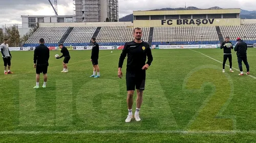 Gabi Tamaș se antrenează cu FC Brașov, Dan Alexa spune de ce preferă un fotbalist de genul fostului internațional, cu ”scăpări” extrasportive