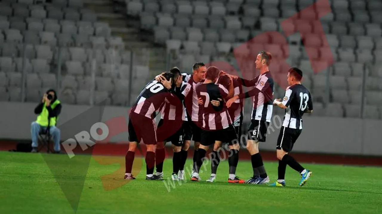 'U' Cluj a câștigat după 15 meciuri în Liga 1