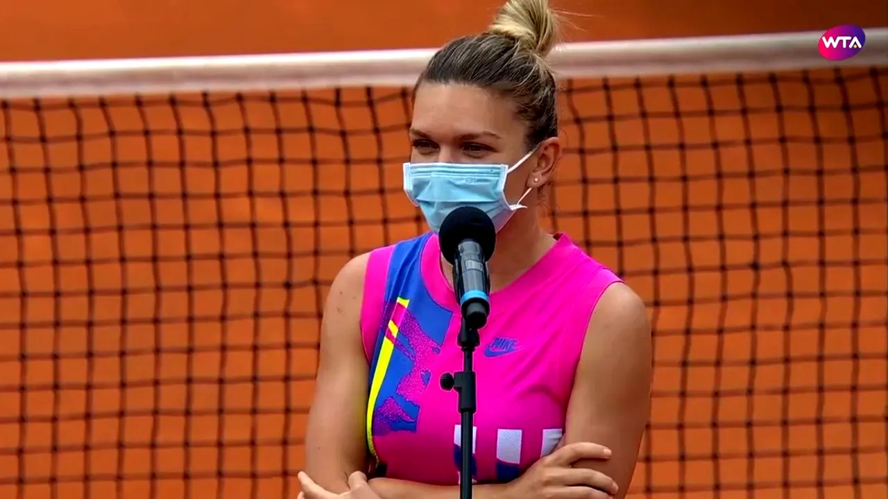 Simona Halep a mărturisit cum s-a infectat cu noul coronavirus şi i-a certat pe contestatari: „Probabil de acolo l-am luat!