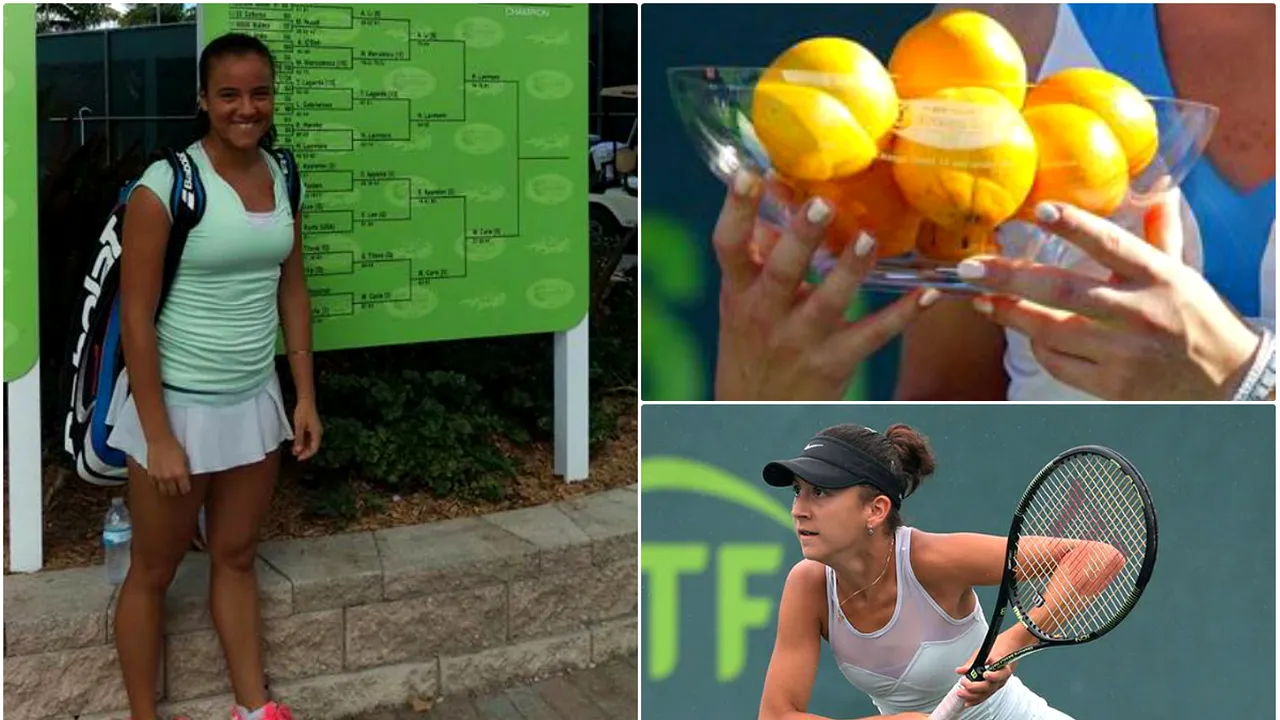 Codul portocaliu din tenis! România a avut două finaliste la 