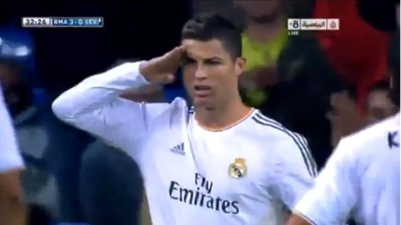 VIDEO: Real a făcut instrucție cu Sevilla, Ronaldo s-a bucurat ca 