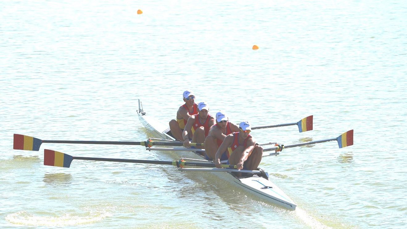 AUR la Mondialele de canotaj pentru tineret. Băieții de la patru rame, imbatabili