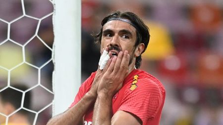 Care este situația lui Andrea Compagno după accidentarea suferită în partida cu Chindia. Ce șanse sunt să joace cu CFR Cluj | EXCLUSIV