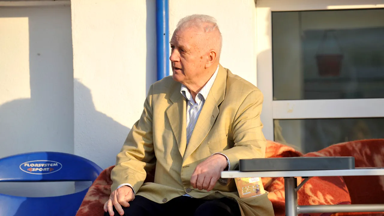 Amintire fabuloasă cu Jean Pădureanu, fostul conducător al Gloriei Bistrița: „Era un gurmand, curăța crapul în vestiar”