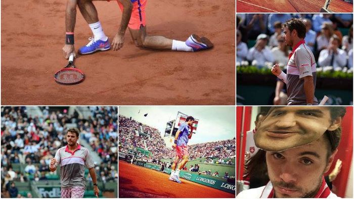Federer, răpus de Wawrinka în minimum de seturi la Roland Garros: de la "ia-ți punctul" la primul meci într-un turneu de Mare Șlem în care nu a reușit break, după 13 ani