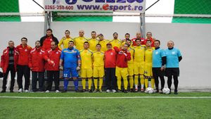 "Tricolorii",** cu gândul la un nou titlu european la minifotbal