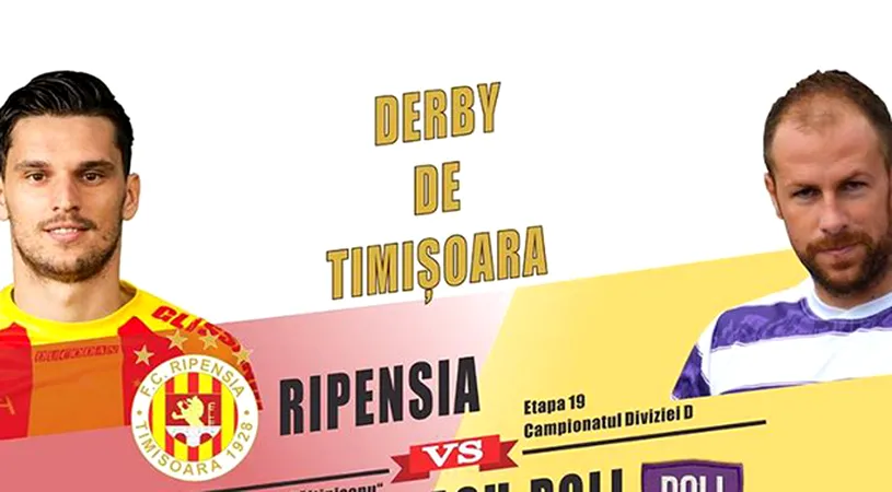 Premieră multimedia în Liga 4:** derbyul Ripensia - ASU Poli a fost transmis live-video