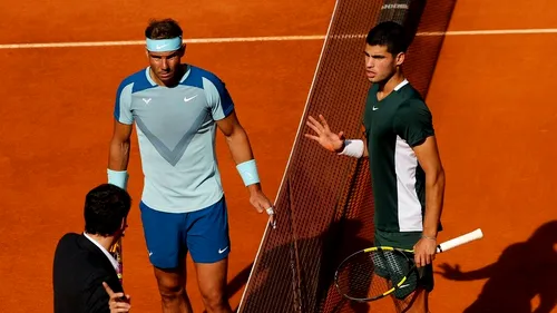 Record istoric în ATP! Carlos Alcaraz a devenit cel mai tânăr lider mondial la final de sezon, după eliminarea lui Rafael Nadal de la Turneul Campionilor