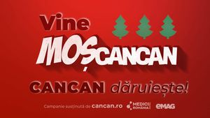 CANCAN DĂRUIEȘTE. A venit Moș CANCAN!