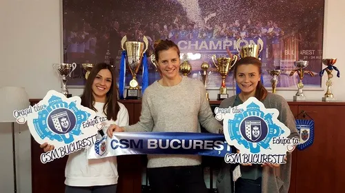 Cinci dintr-un foc! CSM București a rezolvat contractele a 5 jucătoare esențiale. Lotul campioanei pentru sezonul următor începe să prindă contur. Vasiliu: „Surprizele vor urma”