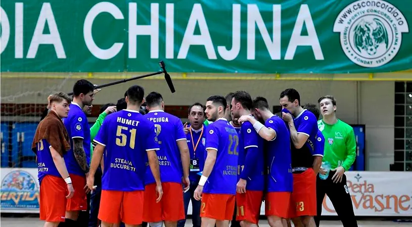 Steaua a eliminat pe HC Dobrogea Sud Constanța din Cupa României la handbal. Se cunosc toate cele opt echipe calificate în sferturile de finală