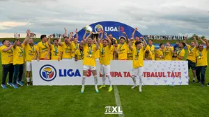 Unirea Ungheni e în Liga 2! Florentin Petre și ”greii” Istvan Fulop și Victoraș Astafei au promovat: ”O mare performanță!”