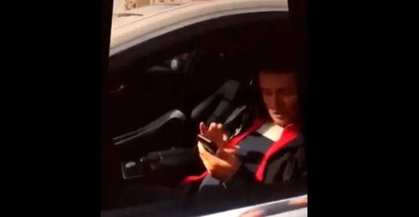 VIDEO | Un șofer oprit de poliție a recurs „la pile” pentru a scăpa de amendă! Cum s-a încheiat totul