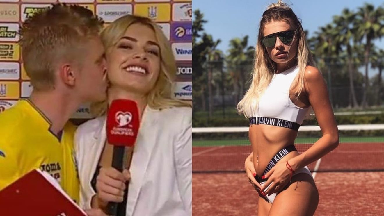 Preliminarii EURO 2020 | Învingi Serbia cu 5-0, apoi faci asta în fața camerelor! Zinchenko i-a lăsat cu gura căscată pe cei din fața televizoarelor: cum a reacționat femeia VIDEO