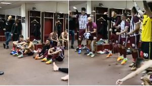 Pancu, antrenor lider și șef de galerie. VIDEO | Discursul superb ținut în vestiar prin care i-a ridicat pe jucători în picioare: "Aici e Rapid, îi batem pe ăia!"