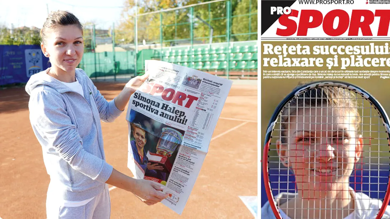 Interviu eveniment cu cel mai bun sportiv al anului în România! EXCLUSIV: Simona Halep și-a depășit propriile speranțe: 