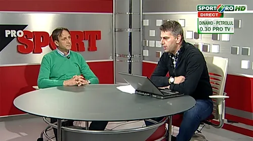 LIVE VIDEO Emil Săndoi  este acum la „Ora de ProSport”! Pune-i aici o întrebare