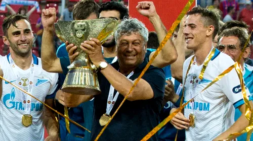 Primul meci oficial, primul trofeu la Zenit! Reacția lui Mircea Lucescu după victoria cu ȚSKA: „Supercupa contează enorm pentru imaginea clubului”