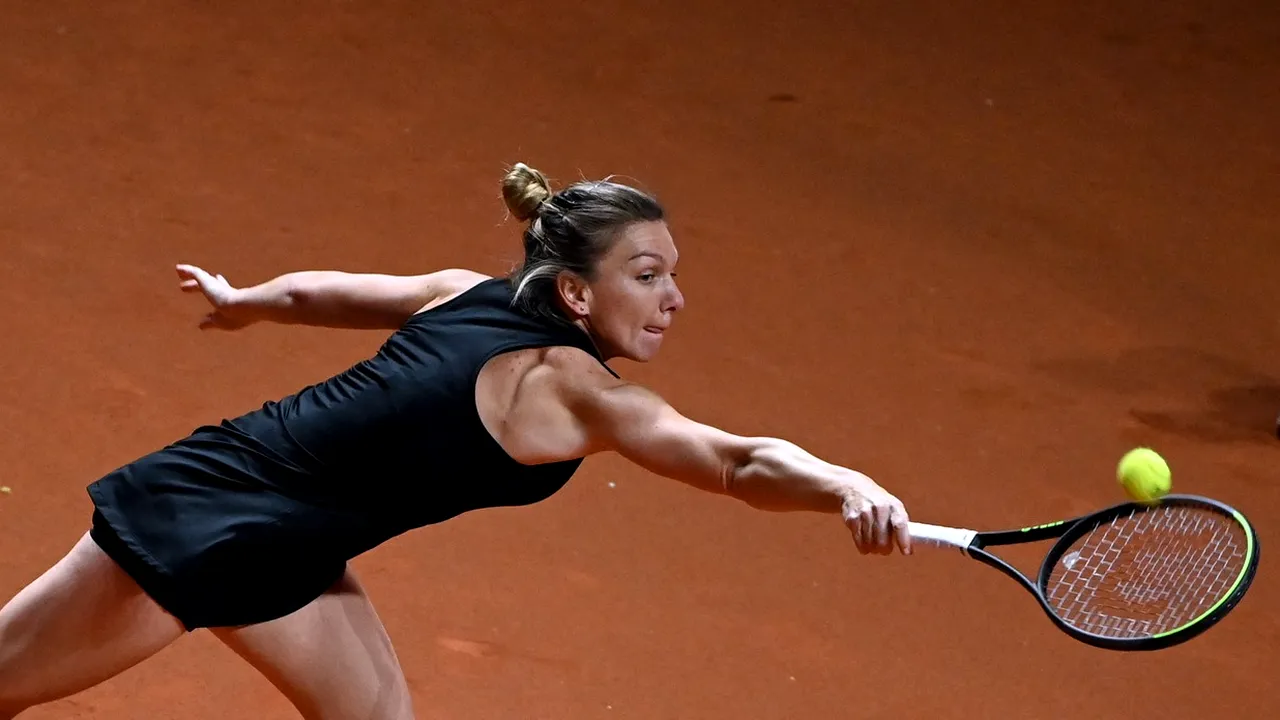 La ce oră începe meciul dintre Simona Halep și Angelique Kerber din turul 2 al turneului de la Roma