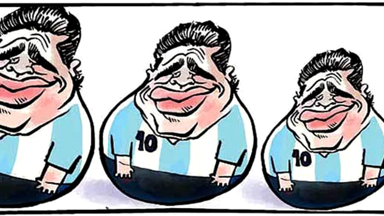 Caricatura zilei / Argentina este Messi-dependentă!
