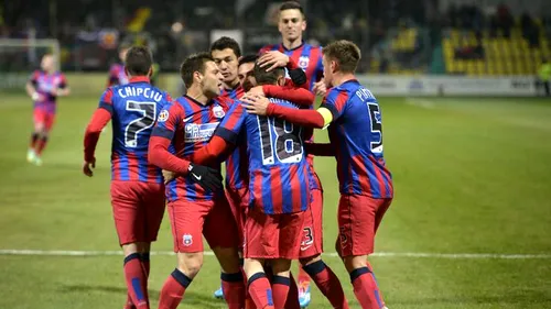 Melinte, cel mai bun stelist din lotul Chiajnei. Concordia - Steaua 1-4. Roș-albaștrii rămân lideri, cu trei puncte avans. VIDEO REZUMAT