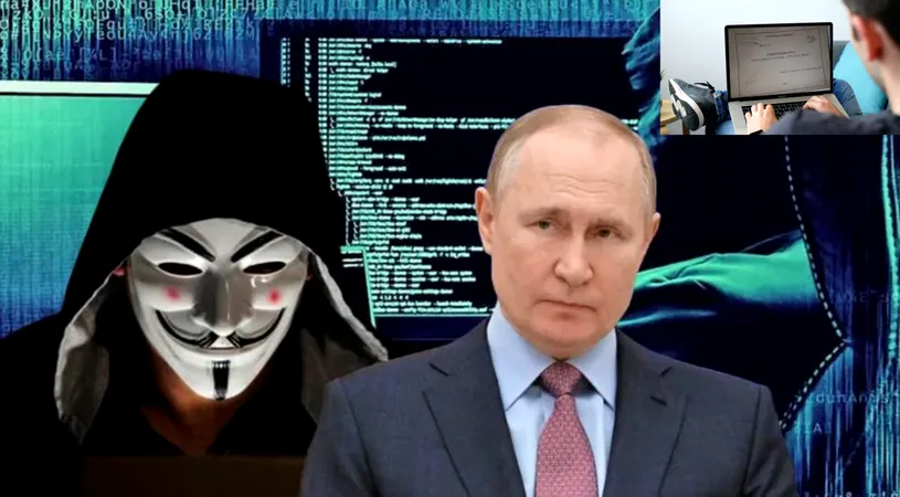 Hackerii Anonymous dau lovitura: au pus mâna pe documentele de război ale lui Vladimir Putin! Planurile secrete ale președintelui Rusiei au ajuns pe internet: 