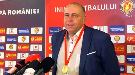 Laszlo Dioszegi exultă după triumful din Cupa României: „Nici în visele mele nu m-am gândit că o să câștigăm”