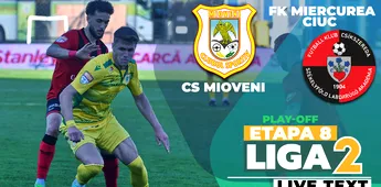 CS Mioveni a prins FK Miercurea Ciuc într-o zi proastă, a obținut prima sa victorie în play-off și îi pune pe tavă Gloriei Buzău al doilea loc direct promovabil