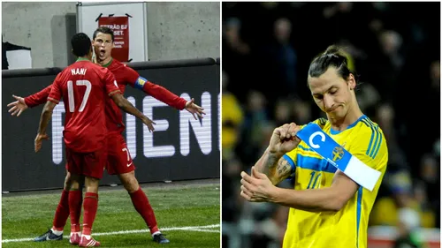 100% Zlatan! Îngenuncheat de Ronaldo, Ibrahimovic a dat declarația anului! De ce l-a aplaudat pe CR7 pe teren