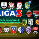 Tabloul semifinalelor barajului de promovare în Liga 2 este aproape complet. Șapte dueluri sunt stabilite deja. Ultimele patru necunoscute vor fi decise vineri și sâmbătă