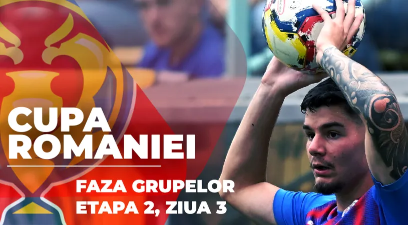 Cupa României, faza grupelor | Gloria Buzău câștigă în fața Farului și elimină echipa lui Hagi din competiție. CSM Alexandria a dat lovitura în prelungiri cu FC Botoșani