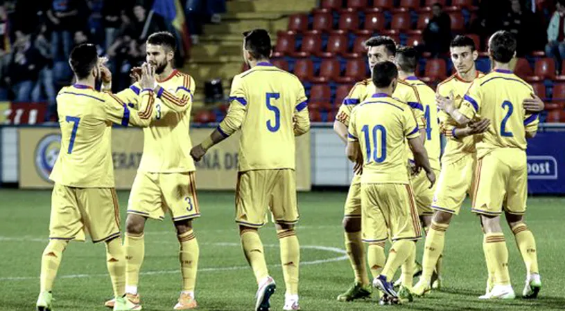 România U21 a câștigat și amicalul cu Cipru.** Dulca, la al doilea succes ca selecționer: 