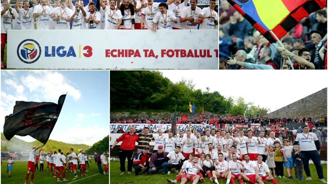Reșița revine în Liga 2!** CSM Școlar și-a primit trofeul de campioană a Seriei a 4-a a Ligii 3, iar din vară își schimbă denumirea și devine club de tradiție. 