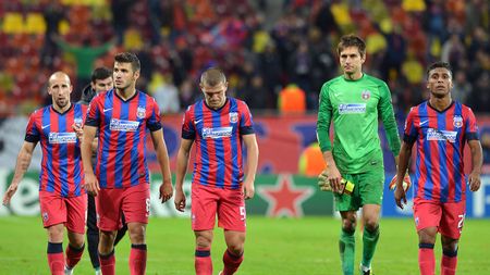  Bilanț dezastruos pentru Steaua în Ligă: a câștigat doar 10,5% din meciurile din grupe, în istorie! CFR a făcut jumătate doar anul trecut