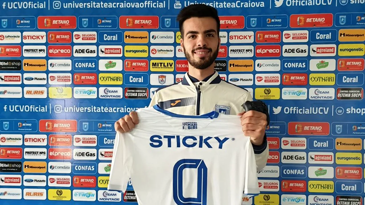 Craiova a făcut cel mai tare transfer... la FIFA. Campionul național Dan Buzărnescu va reprezenta clubul din Bănie în fotbalul virtual